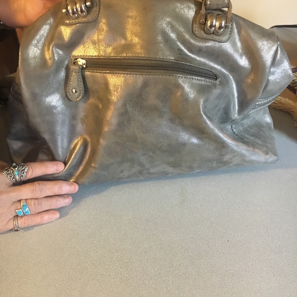 Used silver bag - Picture 3 of 4